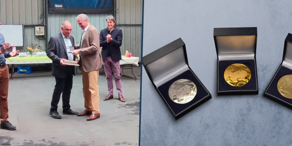 La médaille de la Fédération des Industries Mécaniques 